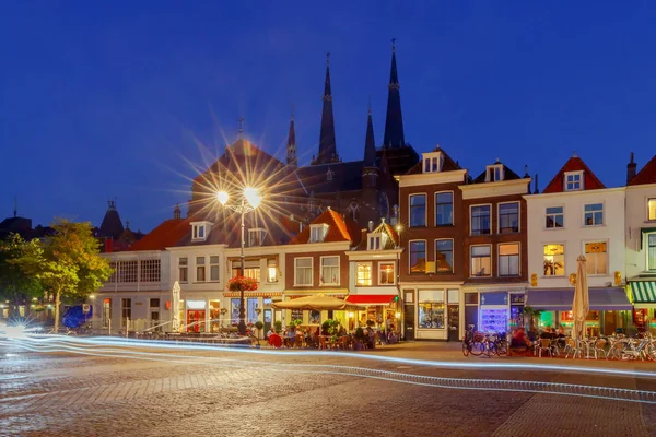 Delft. Piazza del Mercato . — Foto Stock