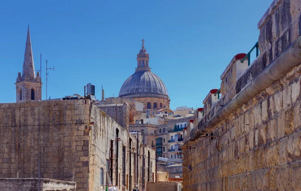 Valletta. St. Pauls Cathedral. — Stock Photo, Image
