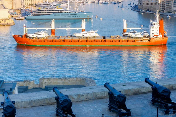 Valletta. Mittelmeerhafen. — Stockfoto