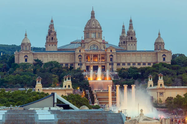 バルセロナ。カタルーニャ美術館. — ストック写真