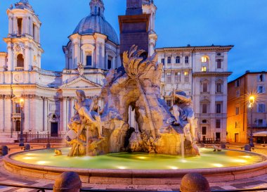 Rome. Navona Square. Piazza Navona.