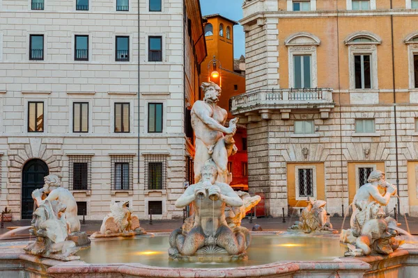 Rome. Navona Square. Piazza Navona. — ストック写真