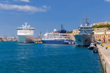 Valletta. Eski liman ve liman.