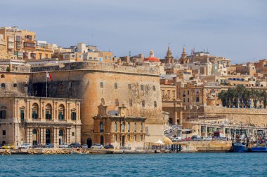 Valletta. Eski liman ve liman.