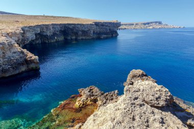 Malta., tipik, peyzaj.
