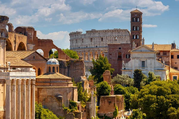 Roma. Veduta del centro storico . — Foto Stock