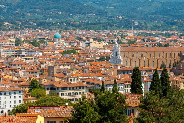 Florence. Şehrin havadan görünümü. — Stok fotoğraf