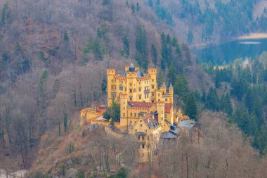Bavyera. Schwangau Köyü.