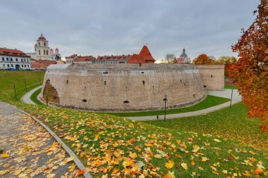 Vilnius. Eski taş topçu kalesi.