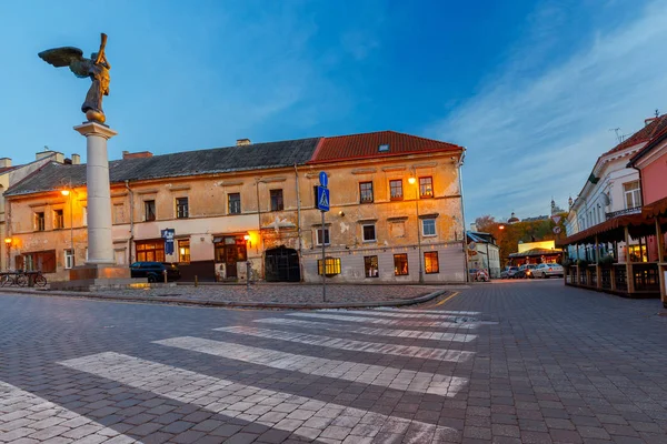 Vilnius. La plaza central de Uzupis . — Foto de Stock