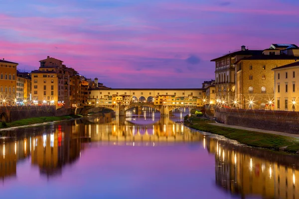 Florence. Ponte Vecchio. — Stock Photo, Image