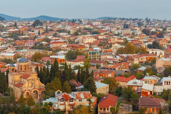 Kutaisi. Vista aérea da cidade . — Fotografia de Stock