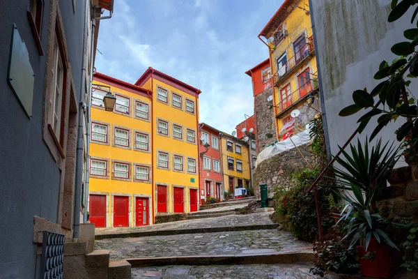 Porto. Oude straat. — Stockfoto