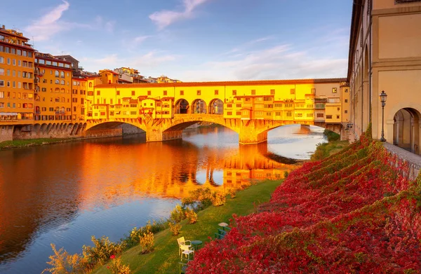 Florence. Ponte Vecchio. — Stock Photo, Image