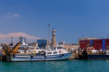 Barselona 'da. Deniz Limanı.