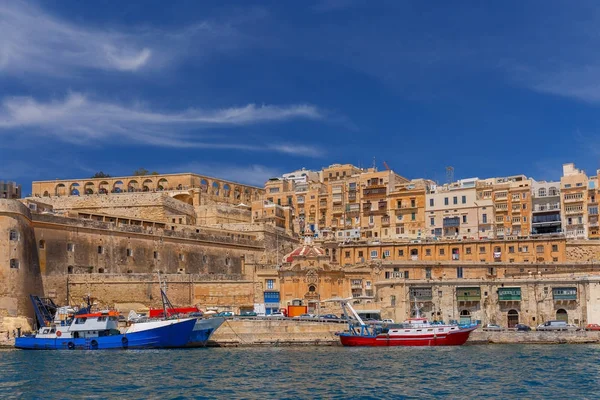 Valletta. Akdeniz liman.