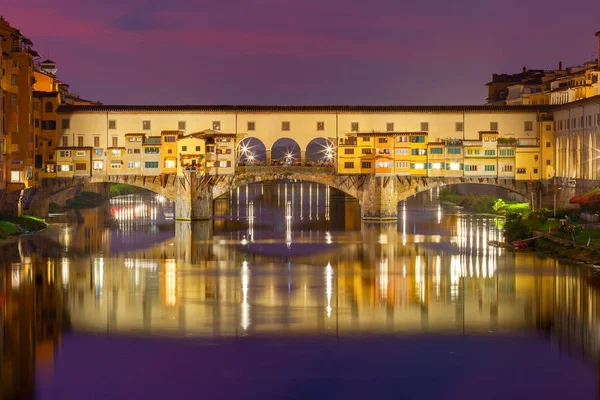 Florence. Ponte Vecchio. — Stock Photo, Image