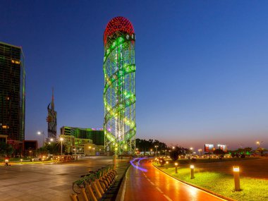 Batum. Alfabe kule şafak.