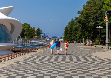 Batum. Seaside park.