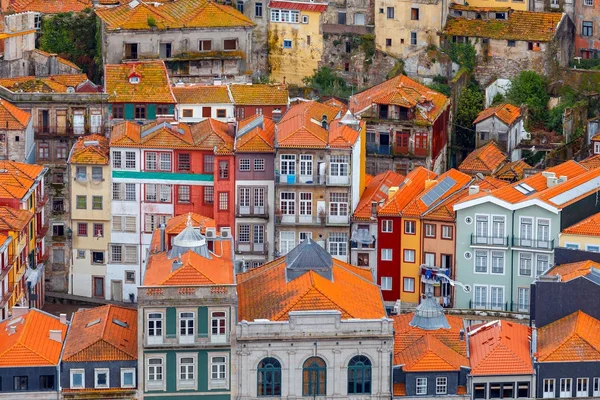 Oporto. Vista aérea de la ciudad . — Foto de Stock