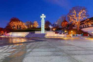 Tallinn. Özgürlük Meydanı.