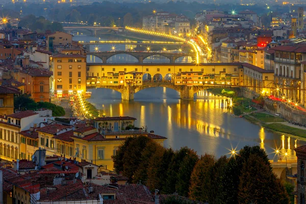 Florence. Ponte Vecchio. — Stock Photo, Image