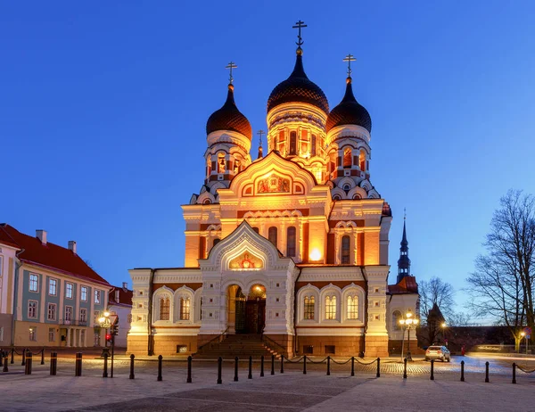 Tallinn. Alexander Nevsky Church. — Stock Photo, Image