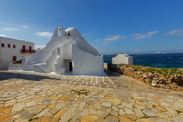 Mykonos. Chiesa della Santa Vergine . — Foto Stock