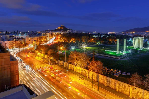 Atenas. Vista aérea de la ciudad . — Foto de Stock