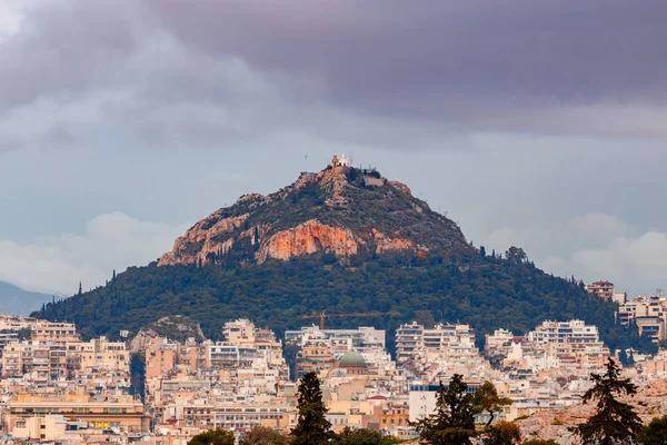 Atenas. Monte Lycabettus . — Fotografia de Stock