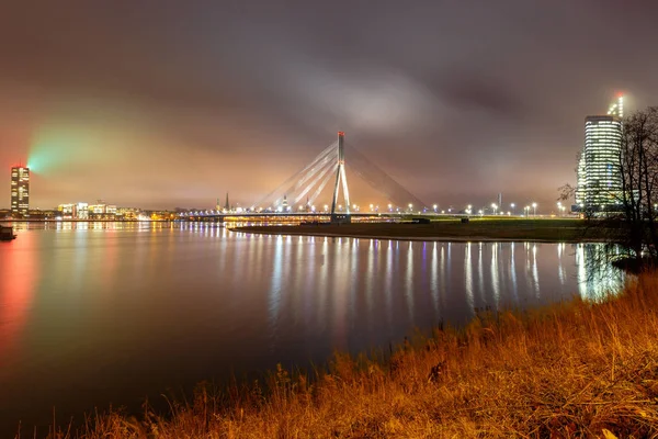 Riga. Hídja. — Stock Fotó