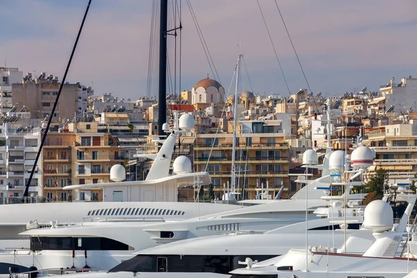 Aten. Hamn Piraeus. — Stockfoto