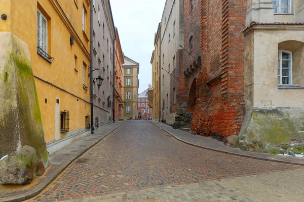 Varsó. Régi város. — Stock Fotó