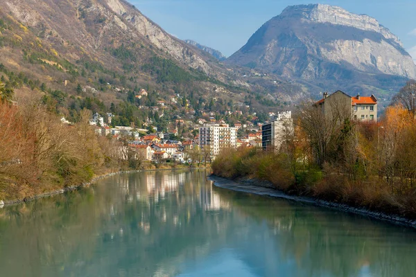 Grenoble. Şehir seti.. — Stok fotoğraf