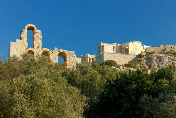 Atina. Akropolis 'teki Parthenon. — Stok fotoğraf