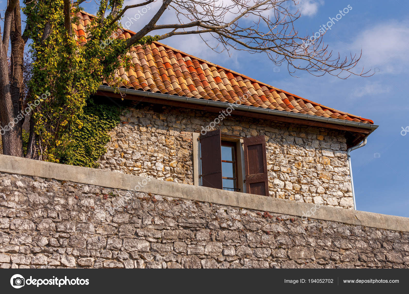 Grenoble. Casa tradicional francesa . — Foto de stock © pillerss #194052702