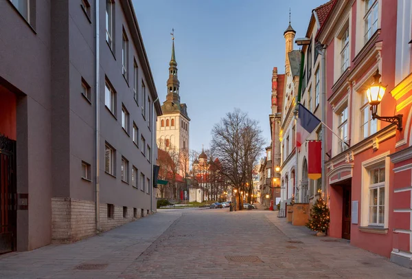 Tallinn. Észtország. Régi város. — Stock Fotó