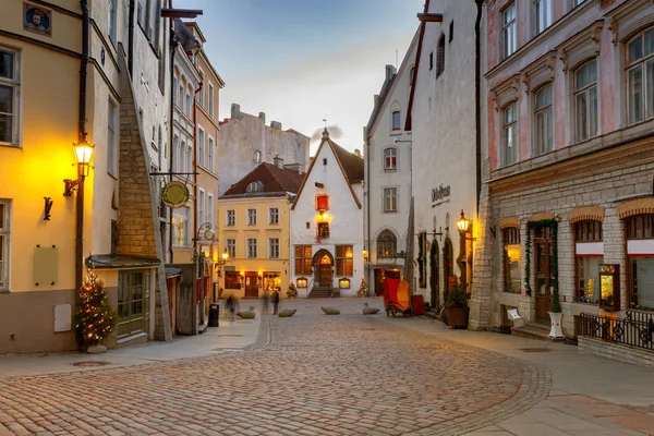 Tallin. Estonia. Stare Miasto. — Zdjęcie stockowe