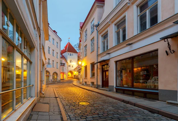 Tallin. Estonia. Stare Miasto. — Zdjęcie stockowe