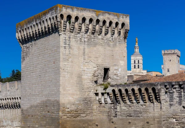 Avignon. The old fortress wall around the city.