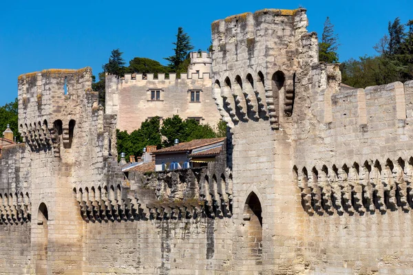 Avignon. The old fortress wall around the city.