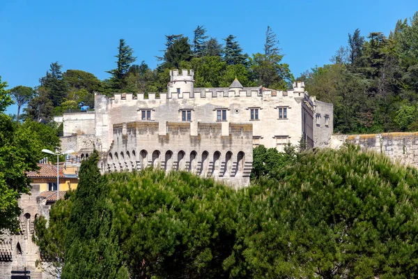 Avignon. Stará pevnost kolem města. — Stock fotografie