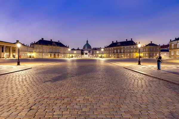 Copenhagen. The Church of Frederick at dawn. — Stock Photo, Image