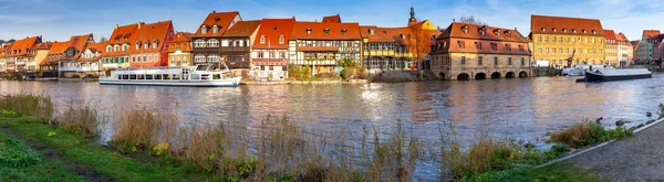 Bamberg. Panorama. Quartier Little Venice. — Photo