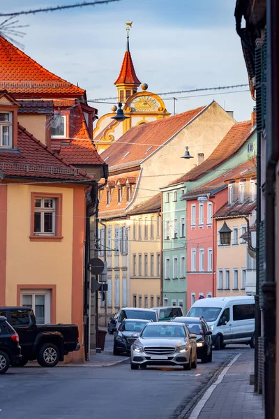 Bambergu. Stare miasto ulica. — Zdjęcie stockowe