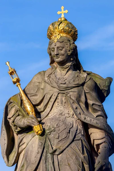 Bamberg. Estatua de Santa Kunigunda . — Foto de Stock