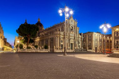 Catania 'da. Aziz Agatha Katedrali.