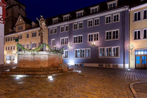 Rothenburg ob der Tauber. Stare, słynne średniowieczne miasto. — Zdjęcie stockowe