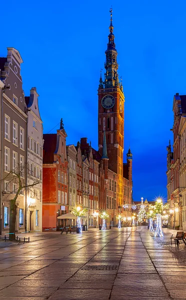 Gdansk. Lång marknad. — Stockfoto