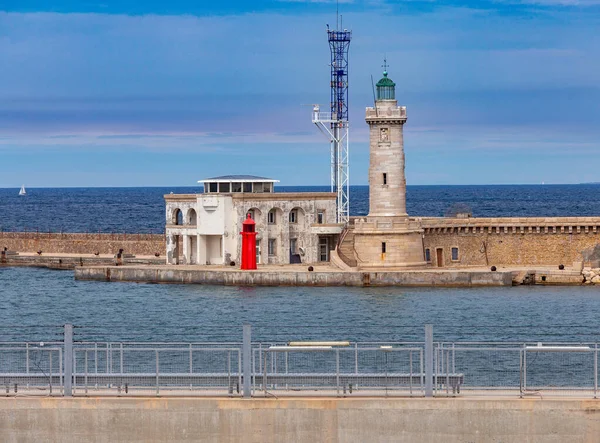 Marseilles. View of the old lighthouse.